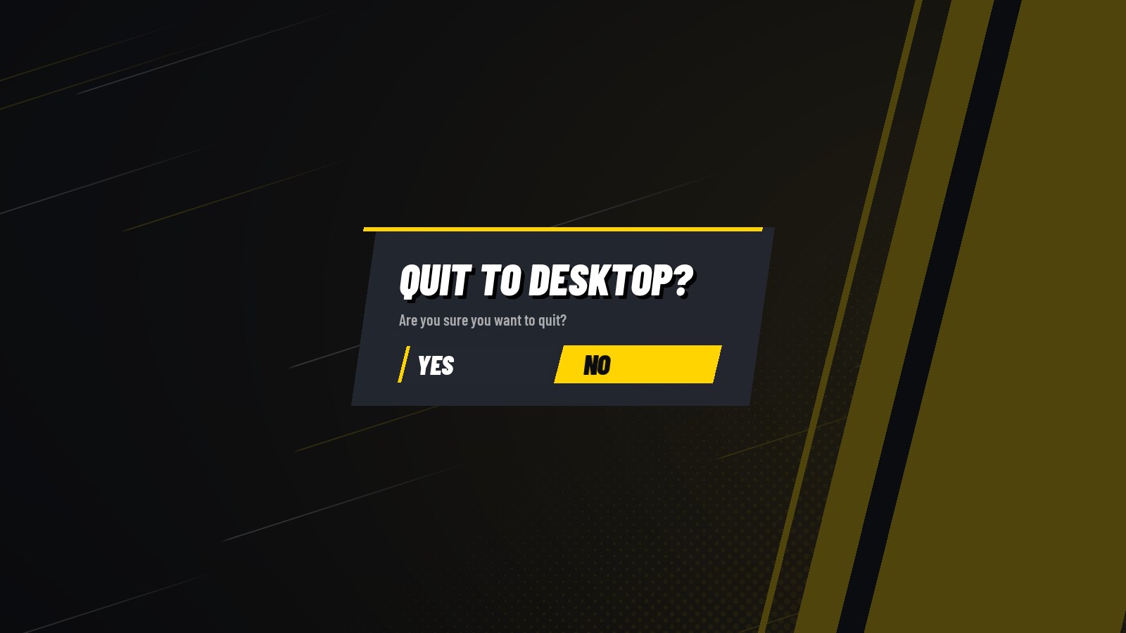 Strike confirm dialog