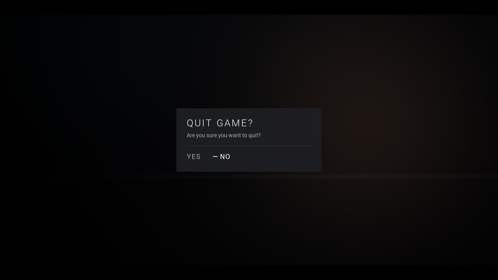 Confirm dialog