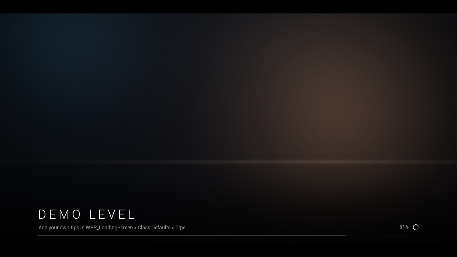 Loading screen